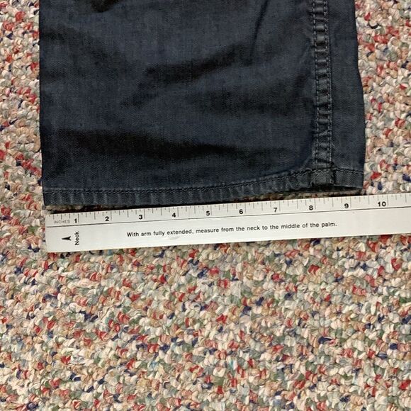 Black Brown 1826 Black Wash Whiskered Classic Fit Straight Leg Jeans Size 36X32 - Picture 16 of 16